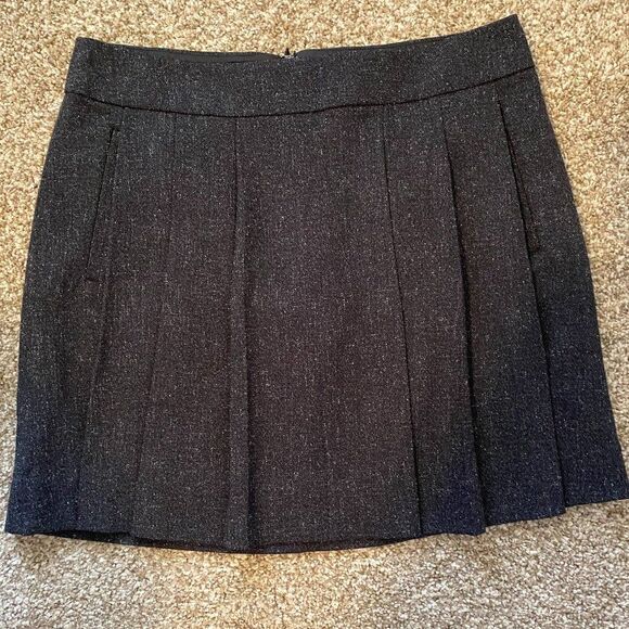 Gap Pleated Lined Stretch Mini Skirt Women Size 6 - Picture 1 of 5